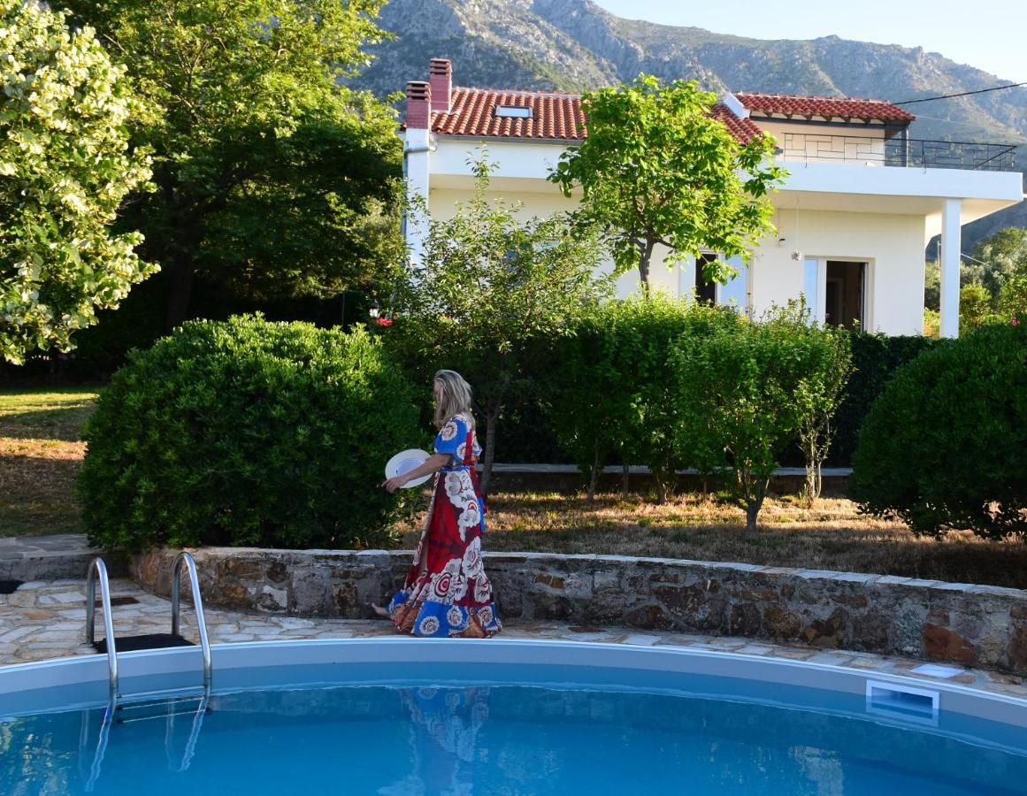 Villa Monte Kariotes Samothráki المظهر الخارجي الصورة