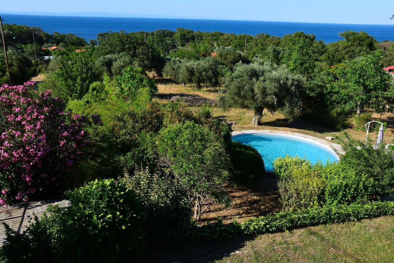 Villa Monte Kariotes Samothráki المظهر الخارجي الصورة